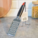 Терка плоская нерж с ручкой, крупные лезвия, тм Appetite