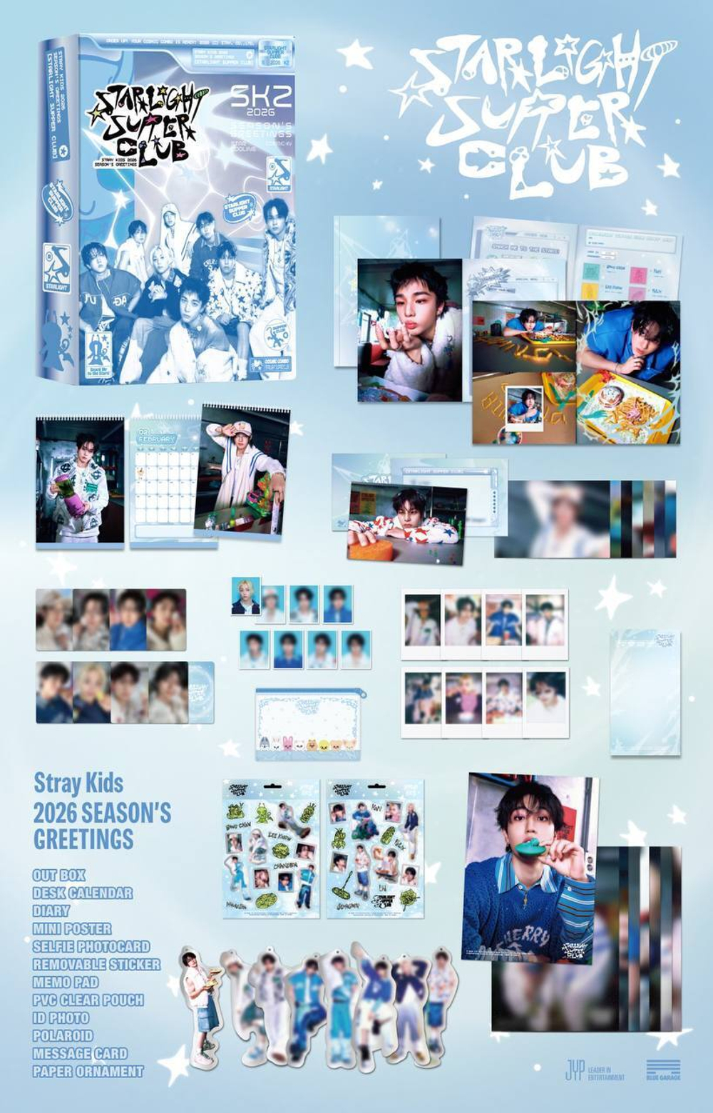 Stray Kids - 2026 Season’s Greetings [STARLIGHT SUPPER CLUB] | с подарками