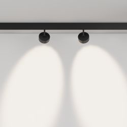 Трековый магнитный светодиодный светильник EXILITY Maytoni Lens TR217-4-15WTW-DD-B