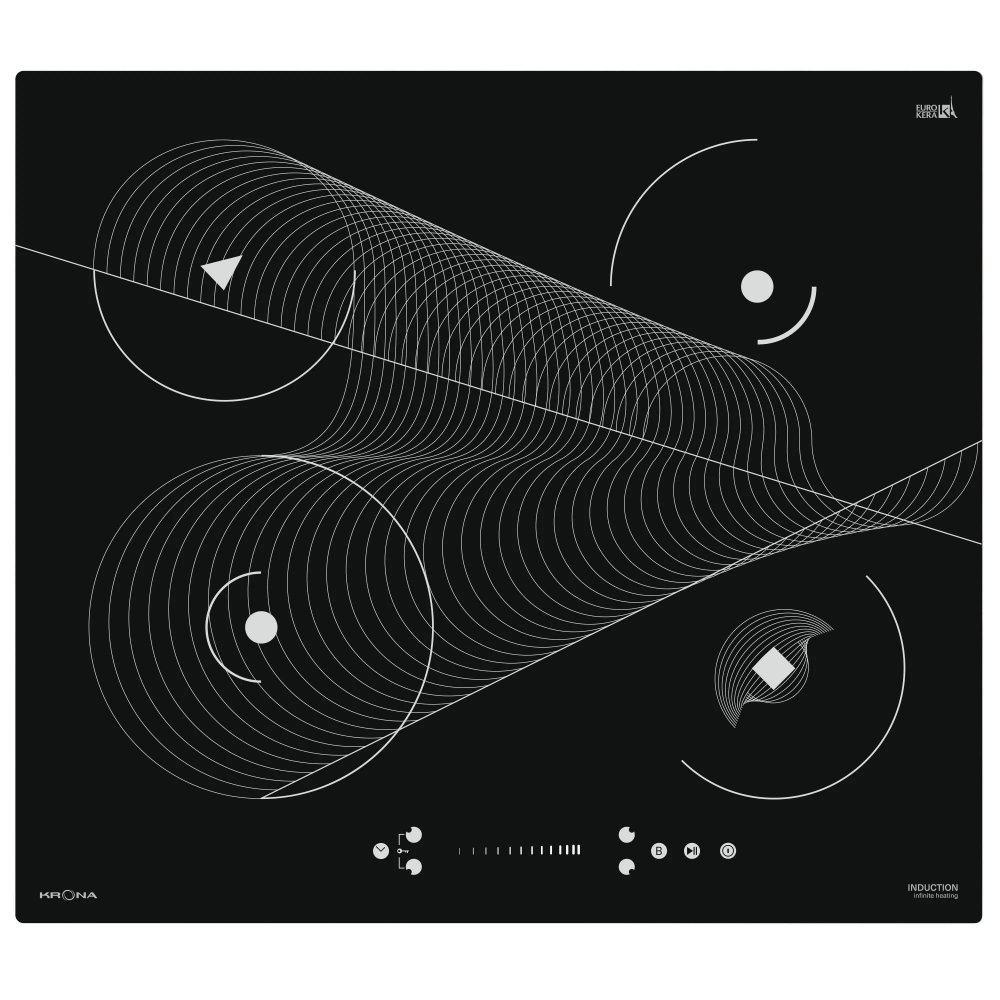 Электрическая варочная панель Krona Meridiana 60 BL