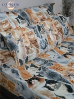 Простынь 1,5 спальная 150х215 см 100% хлопок