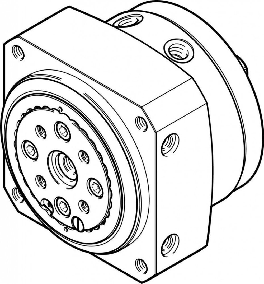 DSM-32-270-HD-A-B Неполноповоротный привод