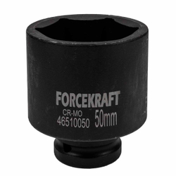Головка ударная глубокая 3/4'', 50мм (6гр.) FORCEKRAFT FK-46510050