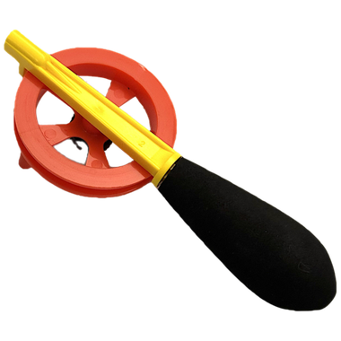 Удочка зимняя WestMan Perch Middle 6-15гр 30см Хлыст карбон Красно-Жёлтая