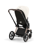 Коляска Cybex Priam IV 2 в 1 цвет Off White на шасси Rosegold