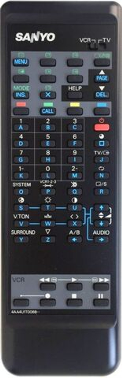 Пульт для SANYO 4AA4U1T0068  original