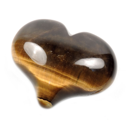 Сердце 40мм тигровый глаз 28.8