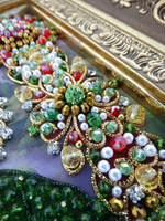 Ии-72 Набор для вышивания хрустальными камнями Святая Зинаида