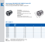 Цанга ER16-8 426E
