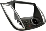Магнитола для Ford Kuga 2 2017-2019 (SYNC 3, рамка с кнопками тип 1) - Teyes CC4-PRO монитор 9.5" 2K QLED на Android 13, Быстрейшая, Snapdragon 778G, ИИ, CarPlay, DSP, 4G SIM-слот