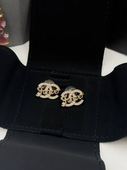 Серьги CHANEL