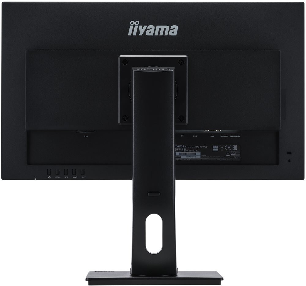 Монитор Iiyama 24;; ProLite XB2474HS-B2 1920x1080 VA WLED 75Гц 4ms VGA HDMI DisplayPort