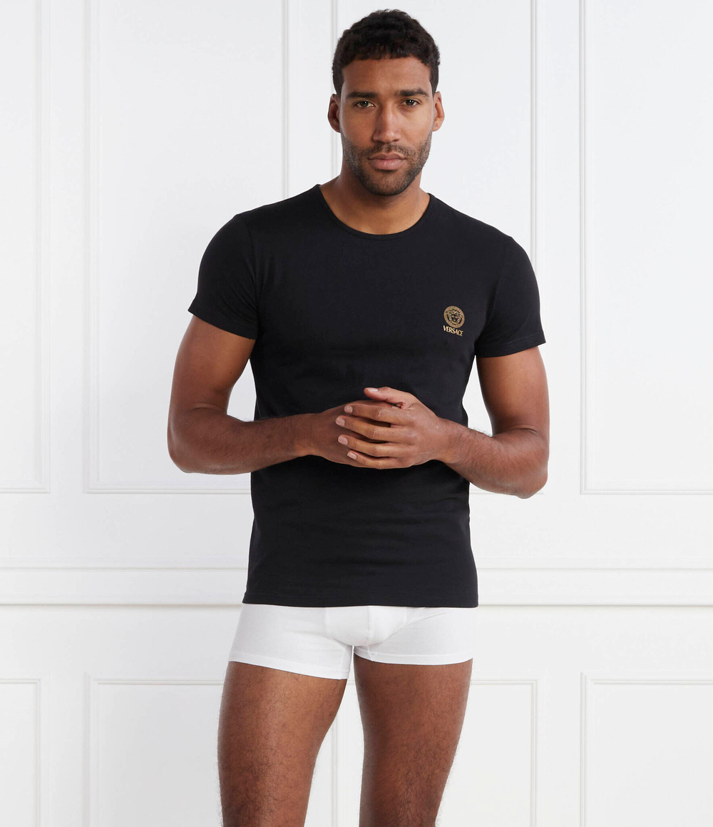 Футболка 2шт. Versace - черный(AU10193 1A10011)