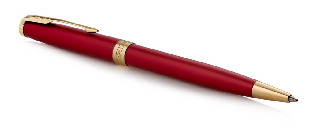 Шариковая ручка Parker Sonnet Lacquer Intense Red GT