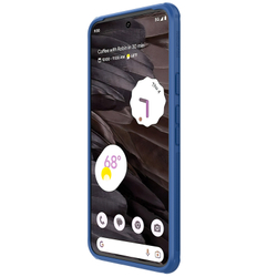 Чехол синего цвета от Nillkin для Google Pixel 8, серия Super Frosted Shield Pro