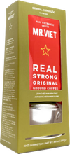 Кофе молотый Mr.Viet Real strong original набор с фином 250 г