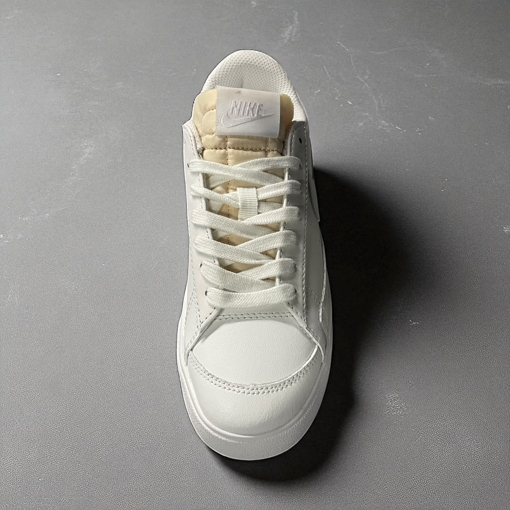 Nike Blazer Low Platform • Triple White