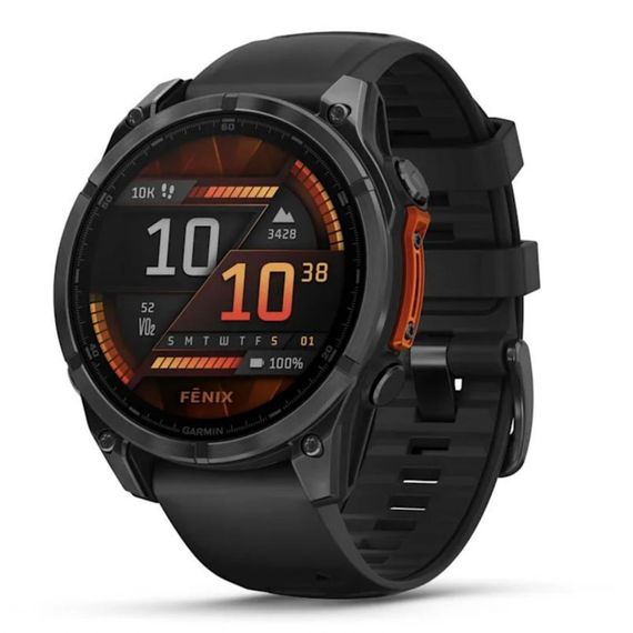 Garmin Fenix 8 47 мм AMOLED Slate Gray – стильные умные часы для активных