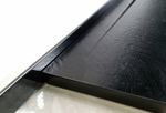 Душевой поддон из искусственного камня WeltWasser WW TRS 10090 STONE-BL 100x90 10000005450 Черный