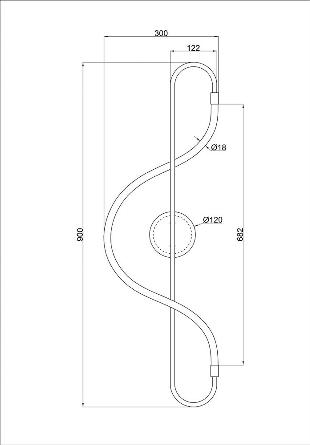 Настенный светильник Arte Lamp