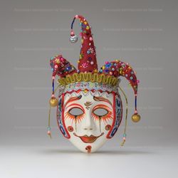 Интерьерная маска Петрушка