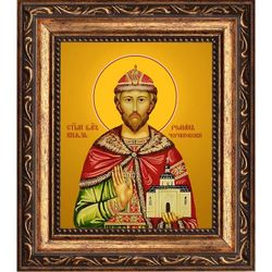 Роман Черниговский, Дебрянский. Икона на холсте.