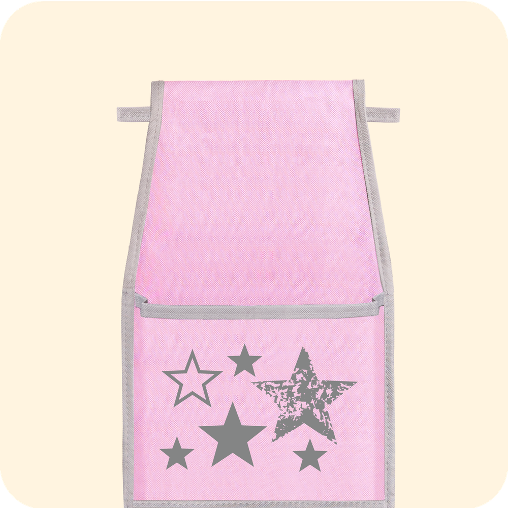 Кармашки для детского сада на резинке. Звезды