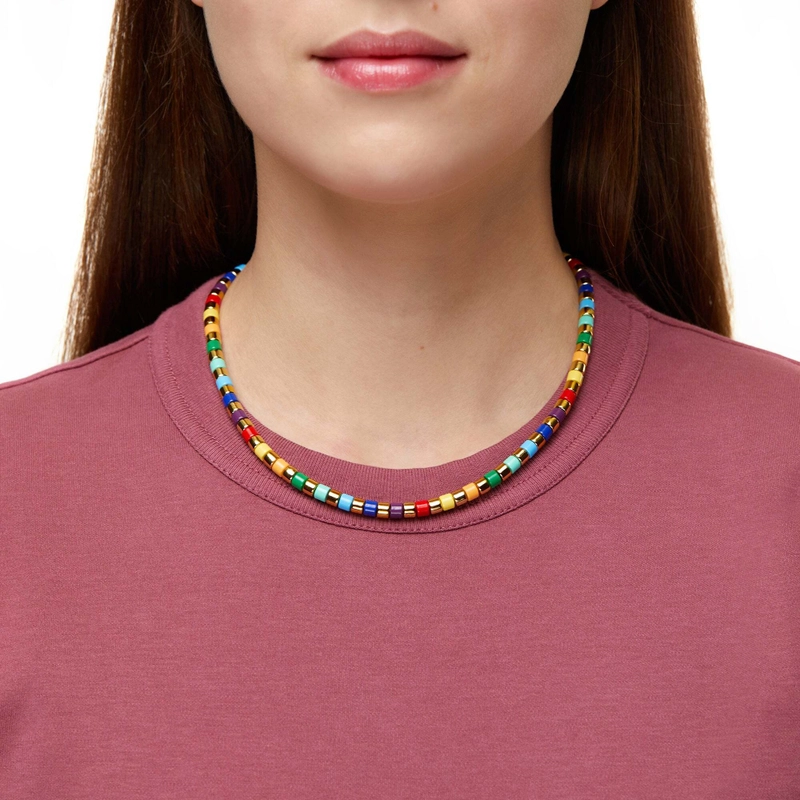 Колье Золотая Радуга