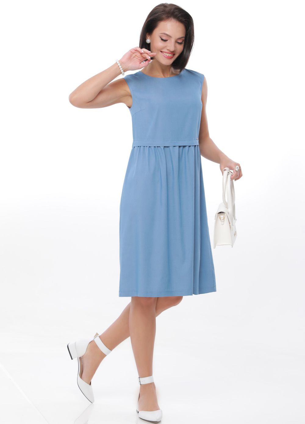 Платье Кликни мечту, блю DStrend (Акция)