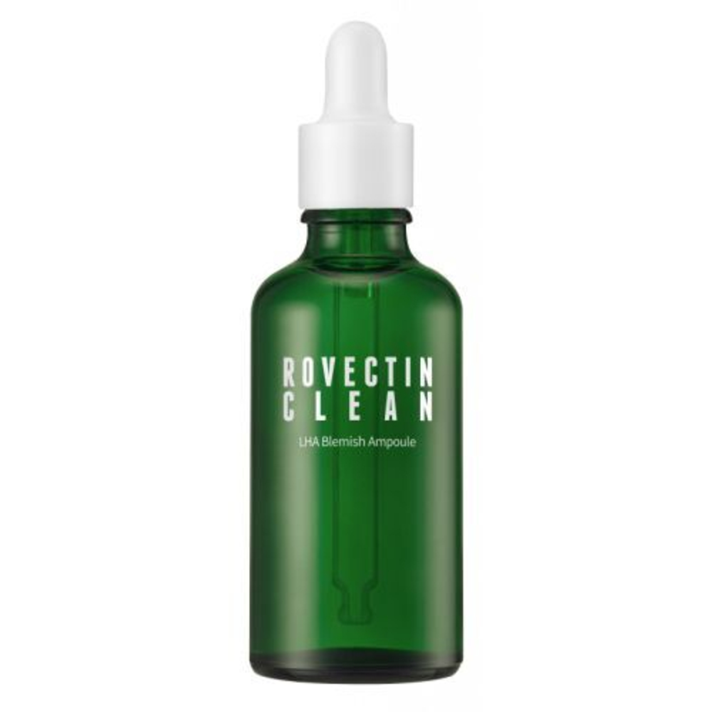 Сыворотка с LHA кислотой Rovectin Clean LHA blemish ampoule, 15 мл