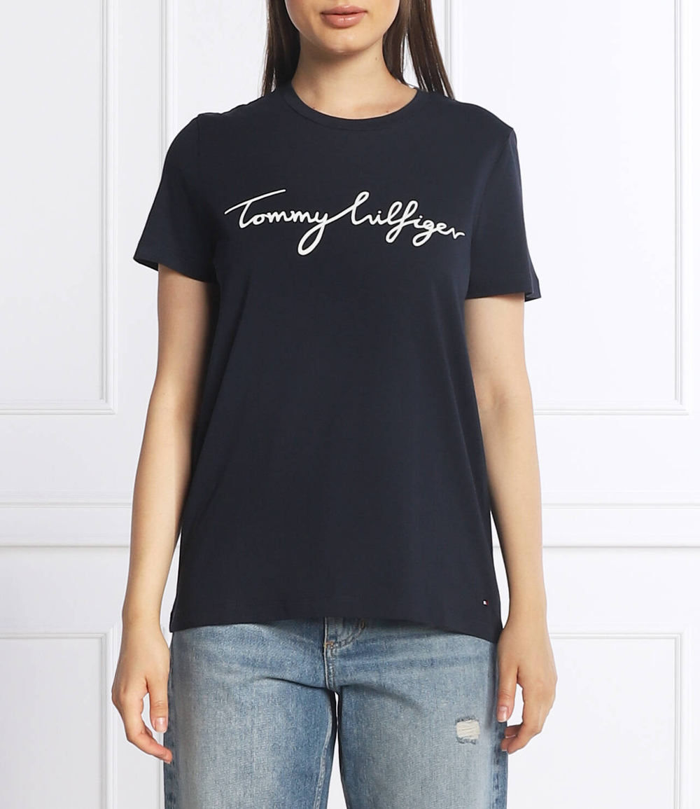 футболка Tommy Hilfiger - темно-синий(WW0WW24967)