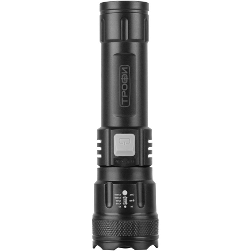 Светодиодный фонарь Трофи UA-103 аккумуляторный 7 Вт оптический Zoom 3 режима powerbank | Универсальные  фонари