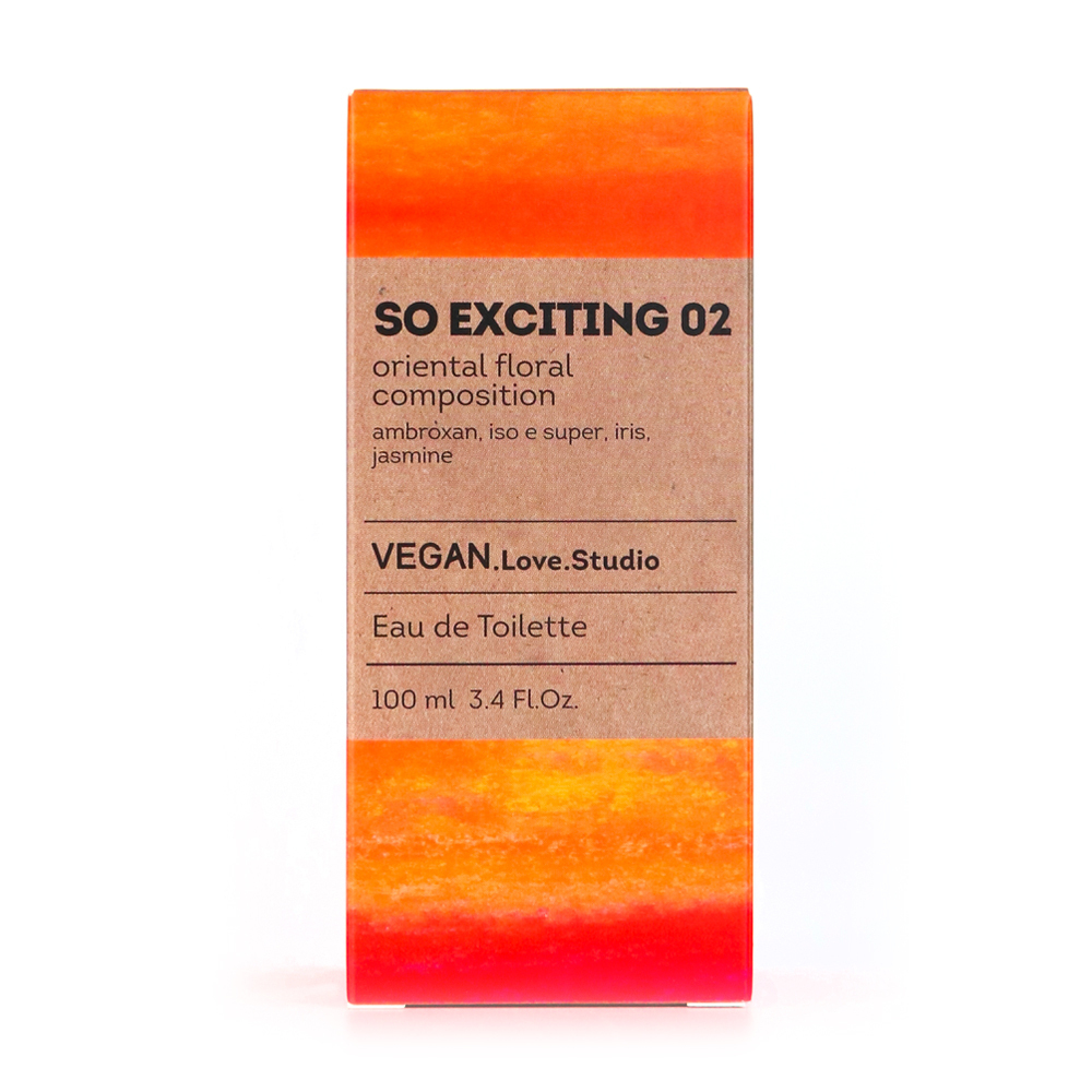 Вода туалетная Vegan Love Studio So Exciting 02 (Веган Лав Студио Соу Эксайтинг 02) – 100ml for women