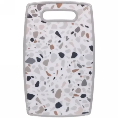 Доска разделочная «Stone» 23*37*1см Крошка светлая