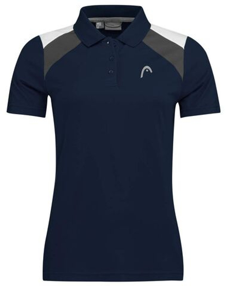 Женское поло Head Club 22 Tech Polo Shirt W - dark blue