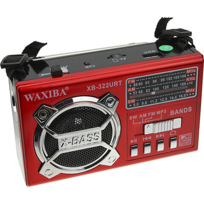 Радиоприемник с MP3 плеером + фонарь XB-322URT
