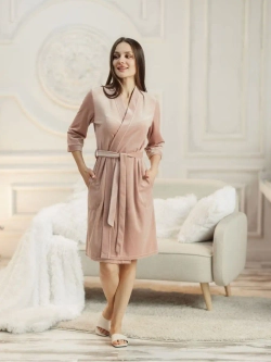 Халат домашний велюровый Подарок