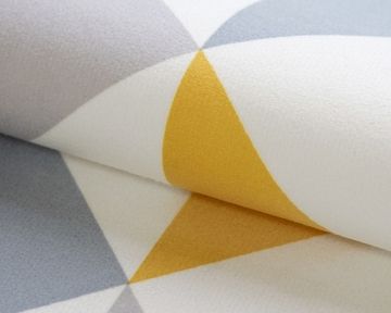 Матрац с чехлом 80*190*10 "Лаворо" (ППУ) (Принт Otto Yellow (AT))