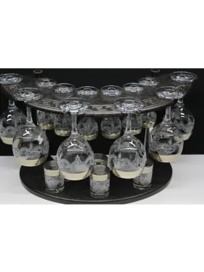Барный набор 18 предметный с фужером