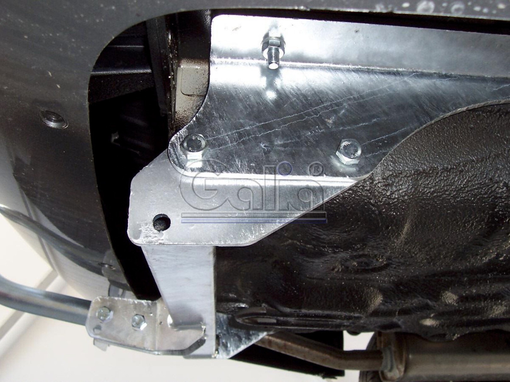 Фаркоп оцинкованный Galia C049A для Chevrolet Aveo седан 2002-2012(паспорт и сертификат в комплекте)(без электрики)