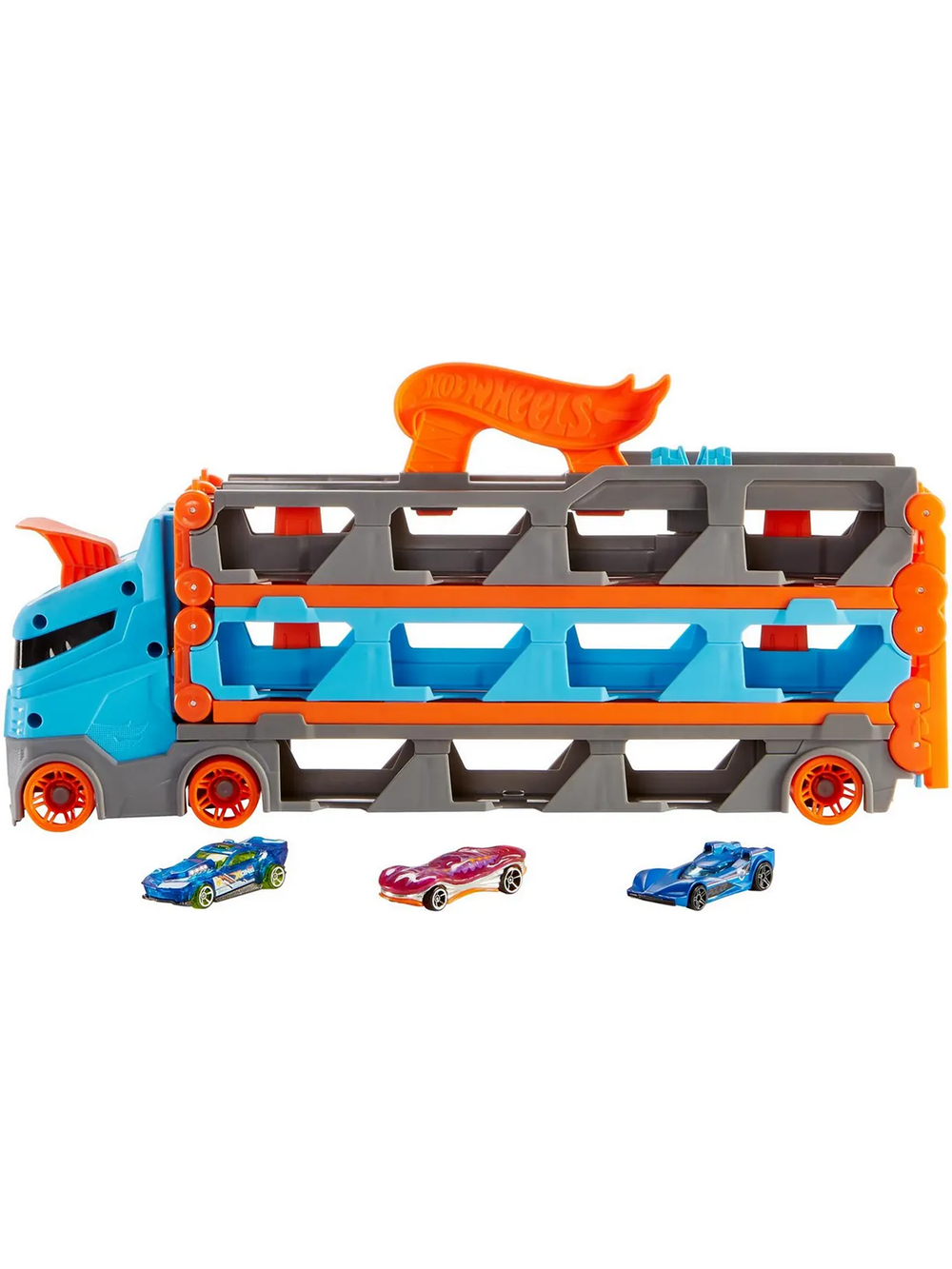 Игровой набор Hot Wheels Скоростная автотрасса 1:64 | Hot Wheels Speed Track Set | Gvg37 гоночная трасса для машинок  4+