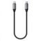 Кабель Satechi USB-C to USB-C 25 см серый космос (ST-TCC10M)
