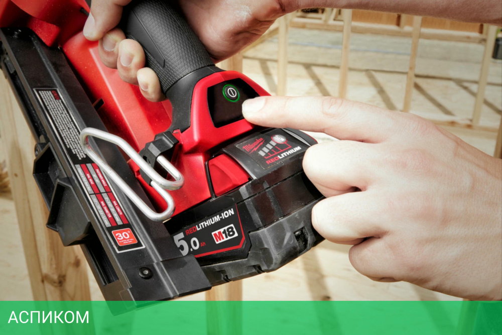 Аккумуляторный нейлер Milwaukee Fuel M18 FFNS-502C (4933478302)