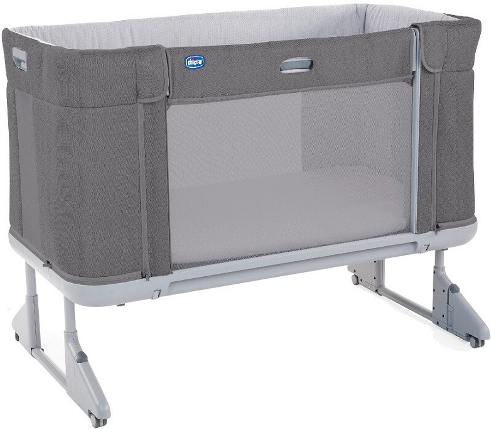 Детская кроватка Chicco Next2Me Forever Moon Grey