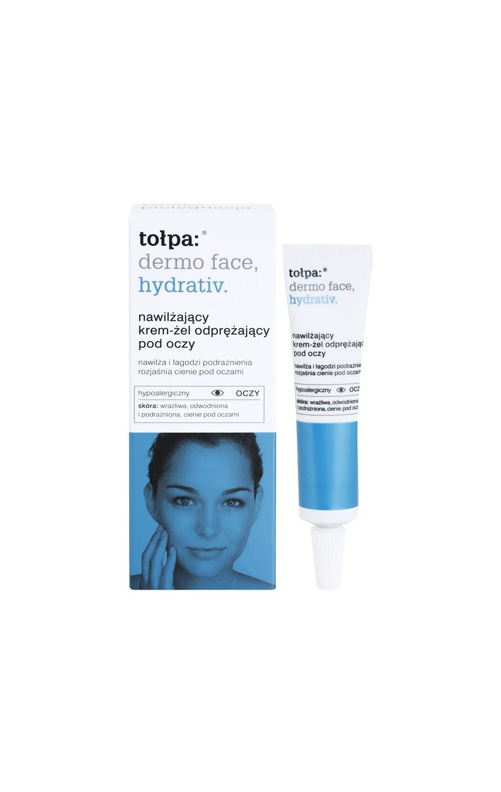Tołpa Dermo Face Hydrativ - гель-крем для глаз против темных кругов под глазами /   10  ml  / GTIN 5900107006316