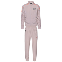 Мужской теннисный костюм EA7 Man Woven Tracksuit - серый