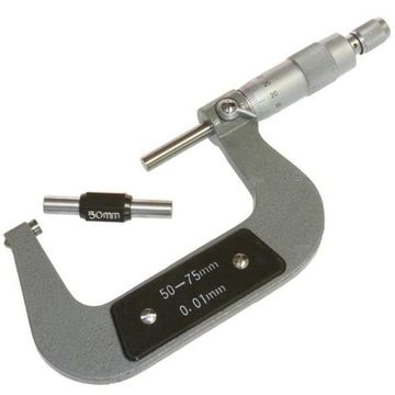 Внешний микрометр Kinex 50-75 мм, 0,01 мм, DIN 863 7006