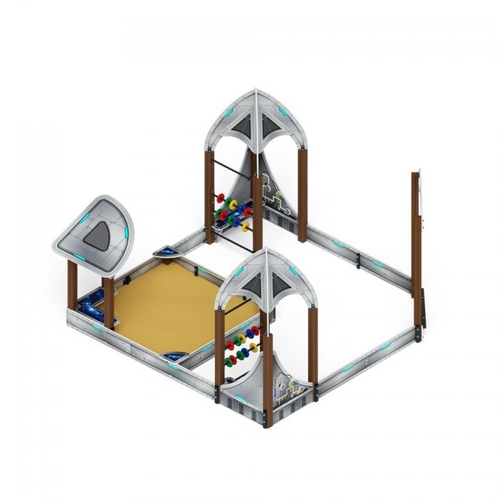 Песочный дворик Космопорт (серый) ИО 6.14.02-01