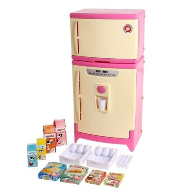 Холодильник двухкамерный с набором продуктов, цвета МИКС