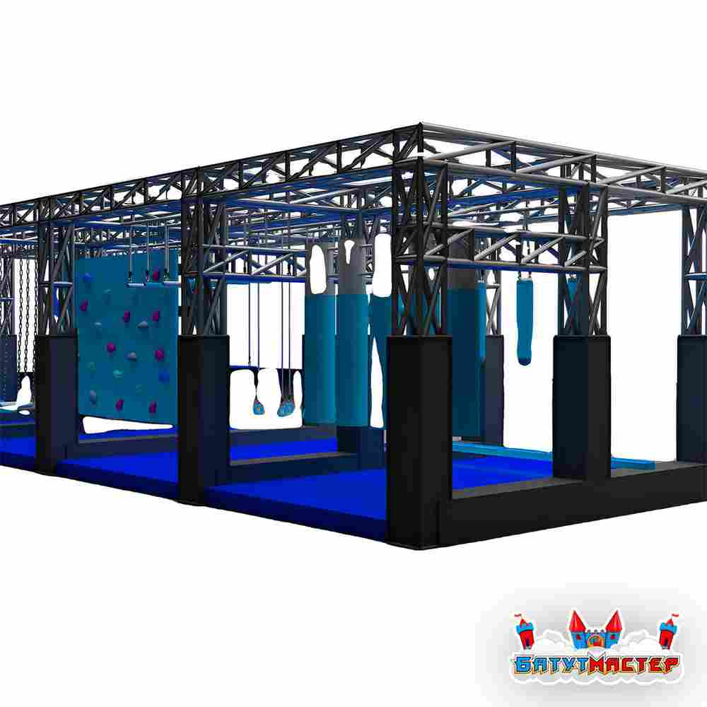 Детский ниндзя-парк «Гравитация Вызова», 12×4×3,5 м